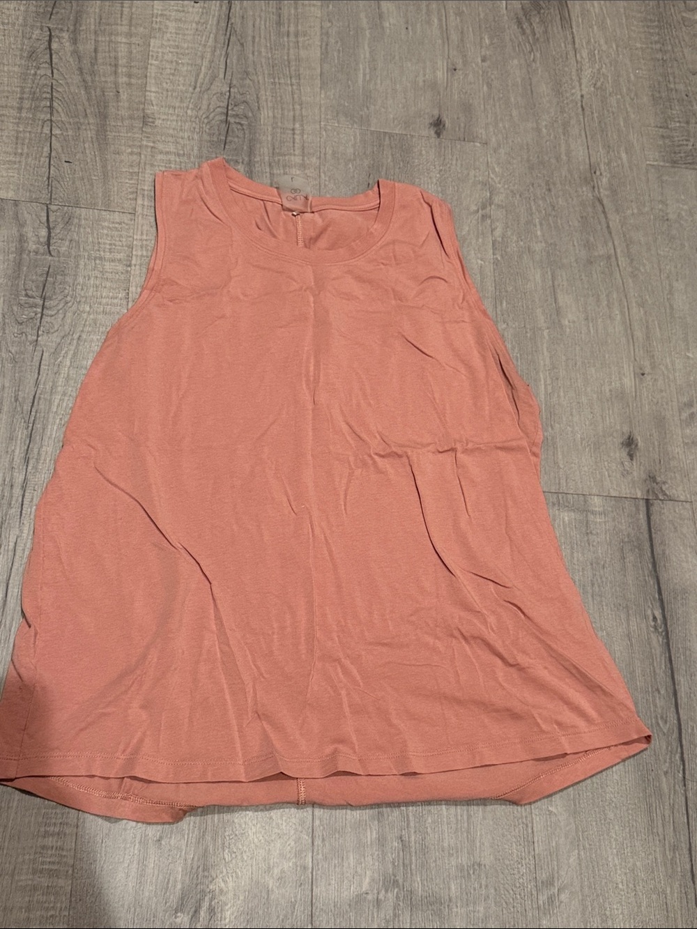 CALIA Sleeveless Women’s Tank Top - Coral Pink size large